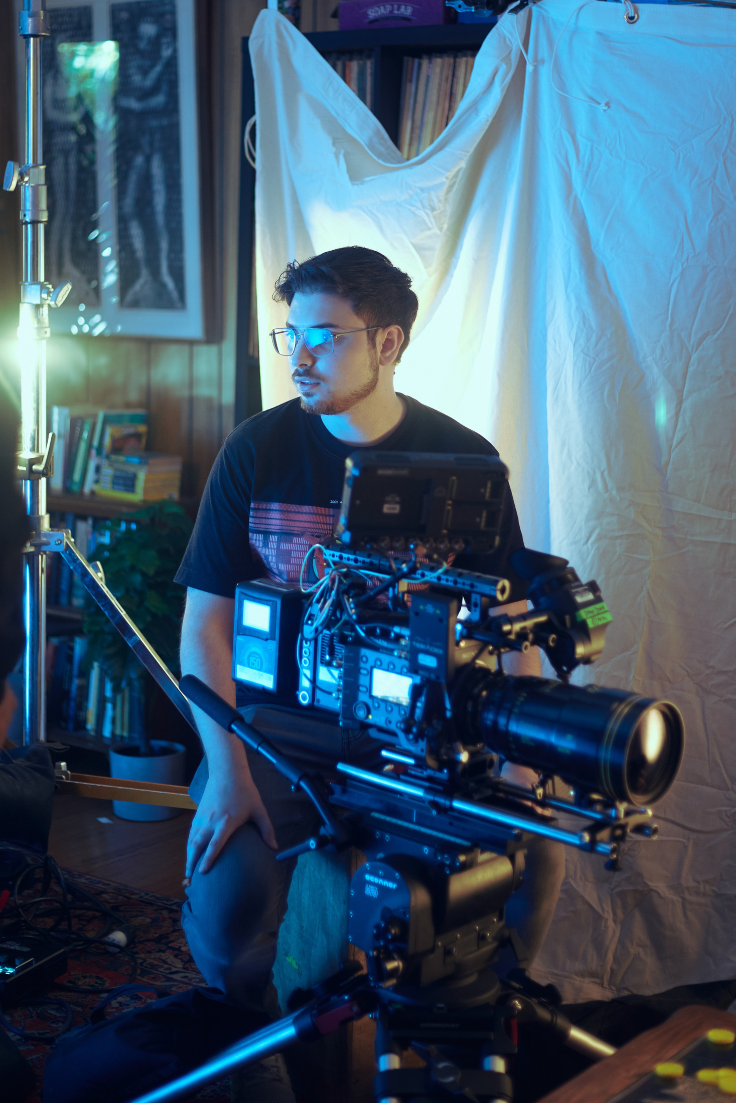 Behind the scenes cinematography image