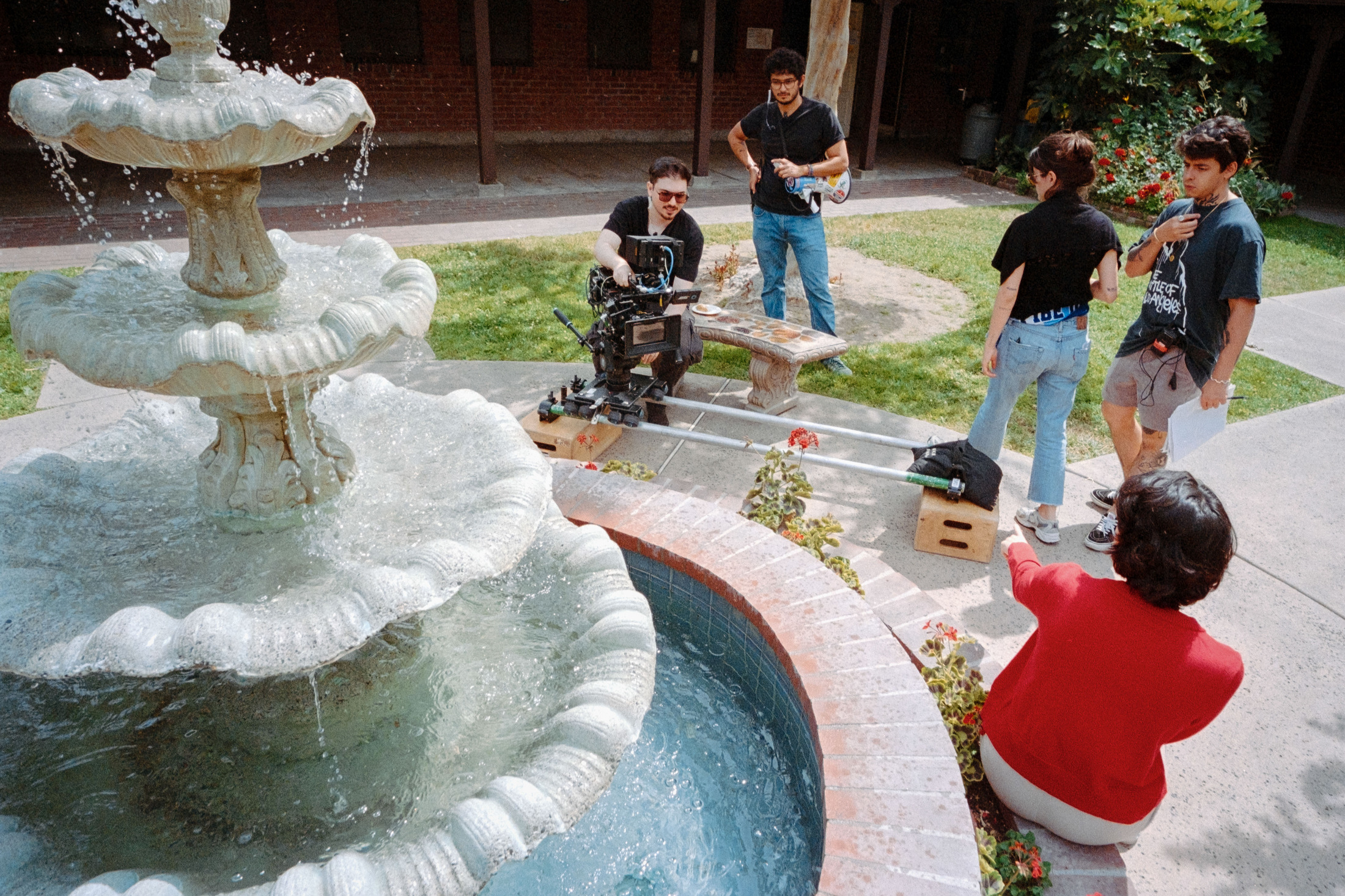 Behind the scenes cinematography image