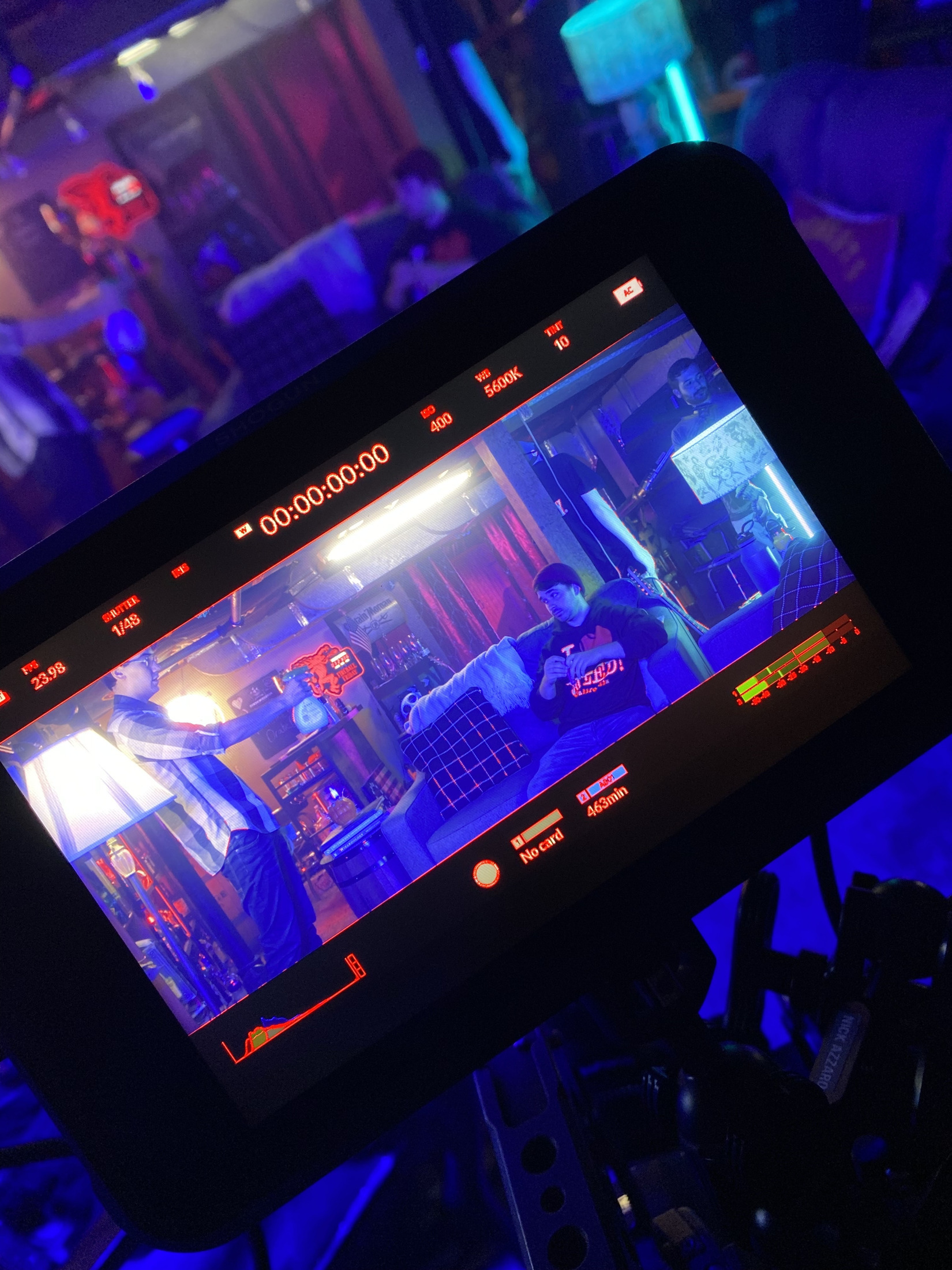 Another Blood Sucker behind the scenes