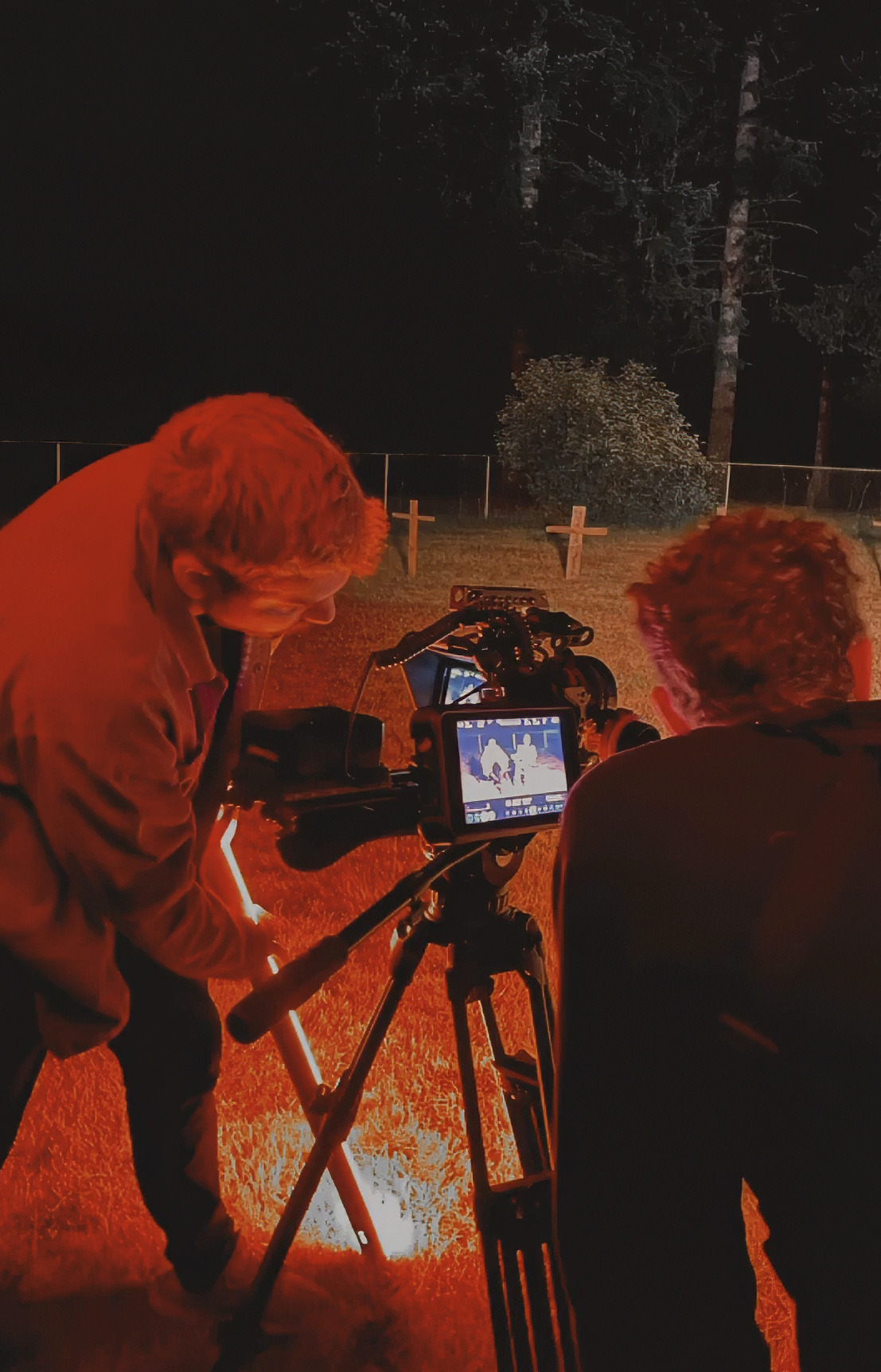 Another Blood Sucker behind the scenes