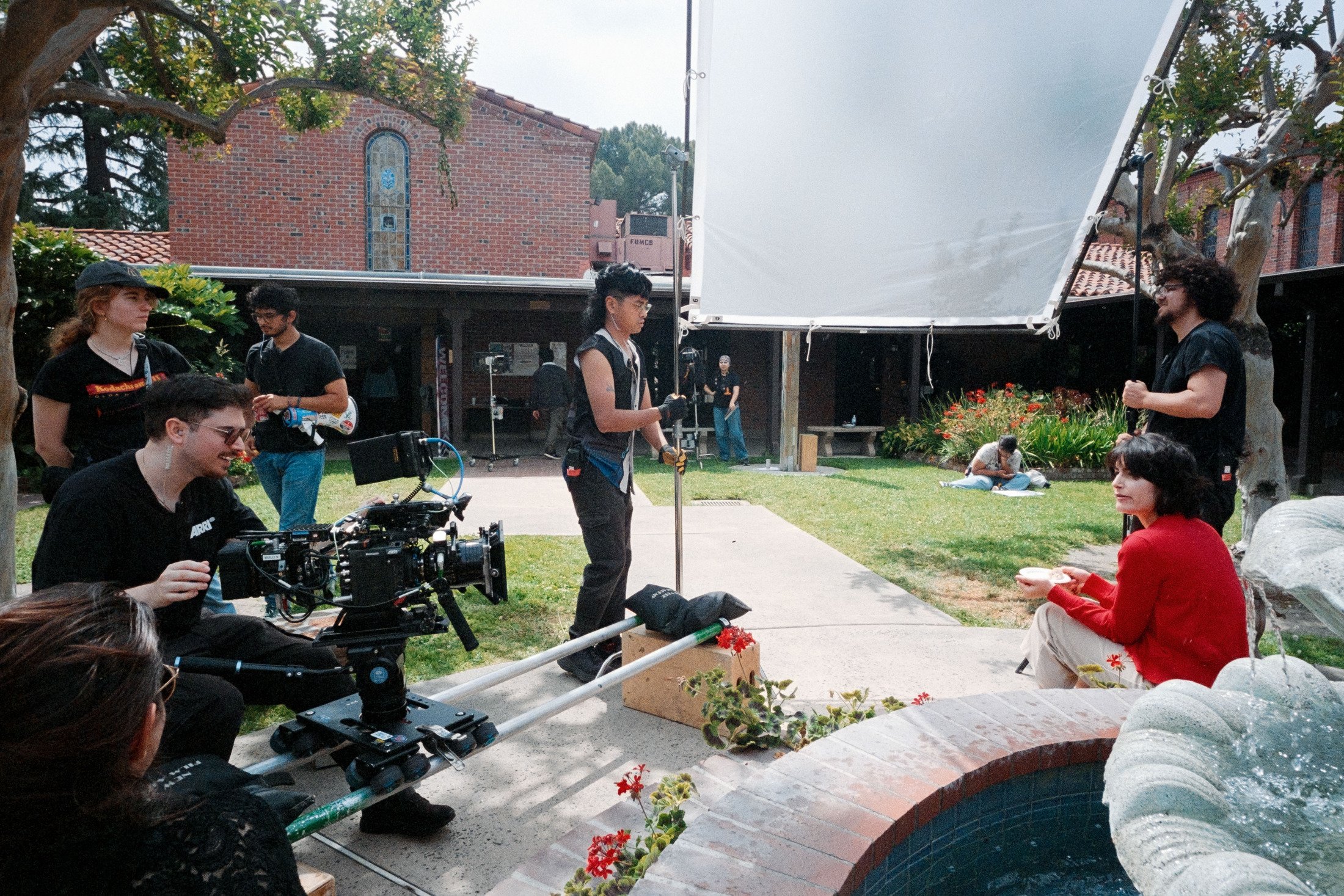 rebel-flowers behind the scenes